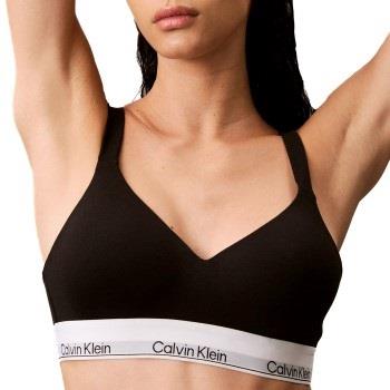 Calvin Klein BH Modern Cotton Lift Bralette Svart Medium Dam