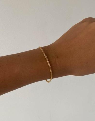 Muli Collection - Guld - Rope Chain Bracelet