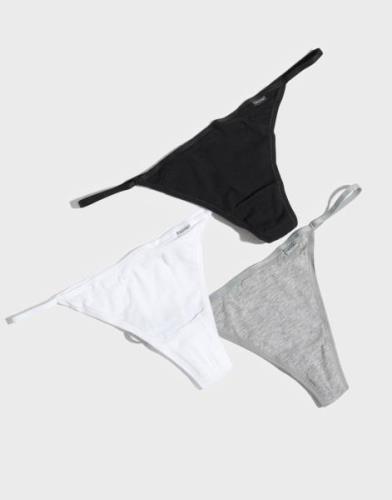 Calvin Klein Underwear - Multi/Mönstrad - String Thong 3PK