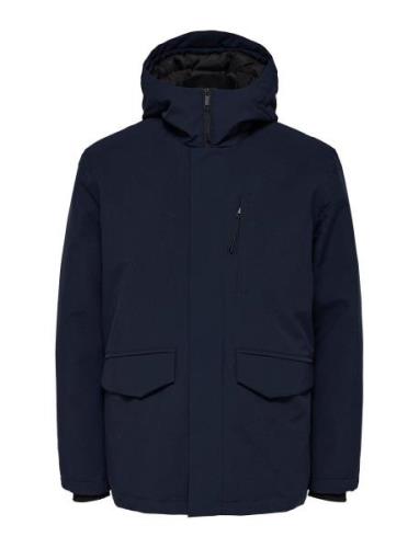 Selected Homme Slhpiet Jacket B Marinblå