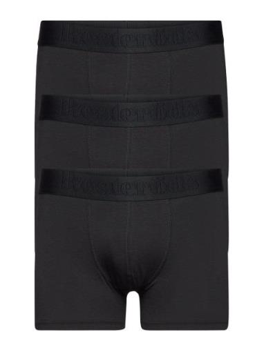 Gunnar Bamboo 3-Pack Boxerkalsonger Black Resteröds