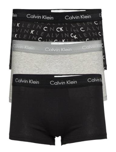 Calvin Klein Low Rise Trunk 3Pk Svart