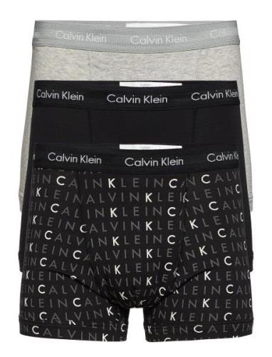 Calvin Klein 3P Trunk Svart