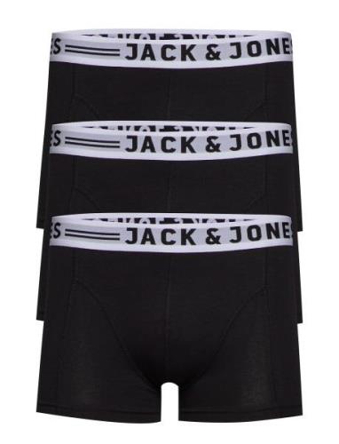 Jack & J S Sense Trunks 3-Pack Noos Svart