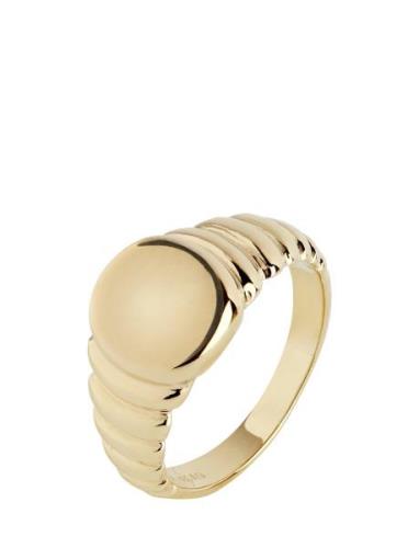 Maria Black Wave Ring Guld