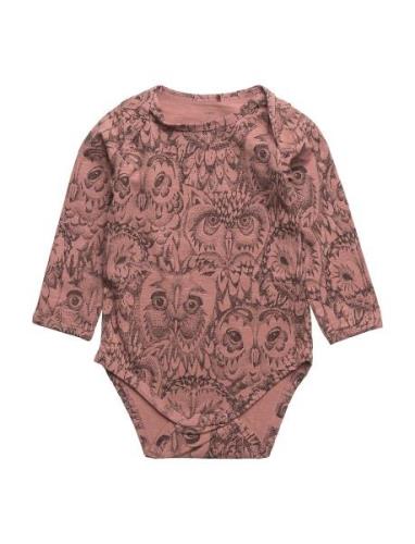Sgbob Body - Noos Bodies Long-sleeved Pink Soft Gallery
