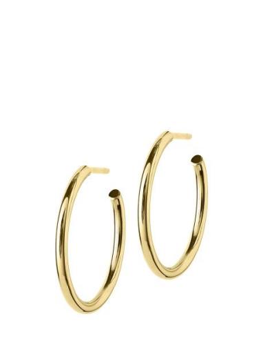 Edblad Hoops Earrings Medium Guld