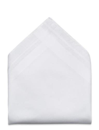 Handkerchief 1-Pack Bröstnäsduk White Amanda Christensen