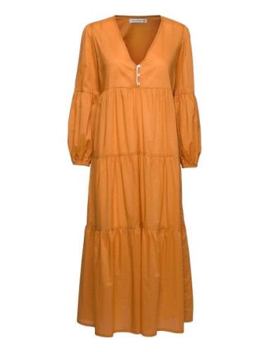 Frieda Maxi Dress Maxiklänning Festklänning Orange Faithfull The Brand