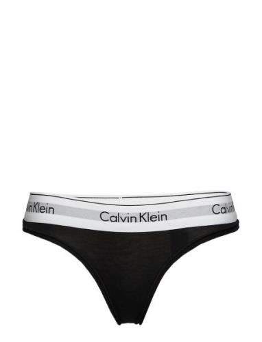 Calvin Klein Thong Svart