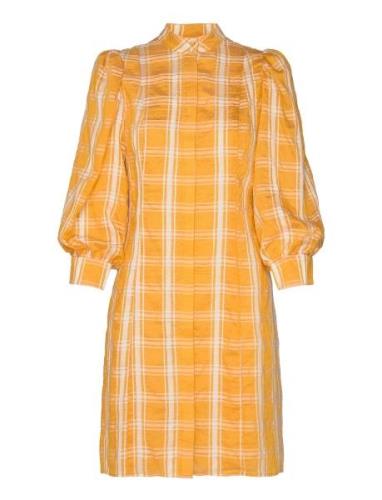 Camille Monique Dress Kort Klänning Orange Bruuns Bazaar