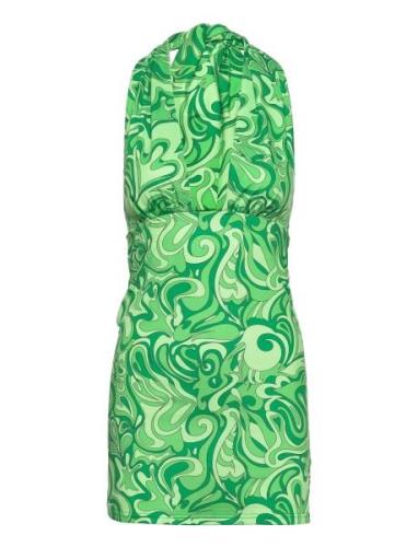 Dress Kort Klänning Green Barbara Kristoffersen By Rosemunde