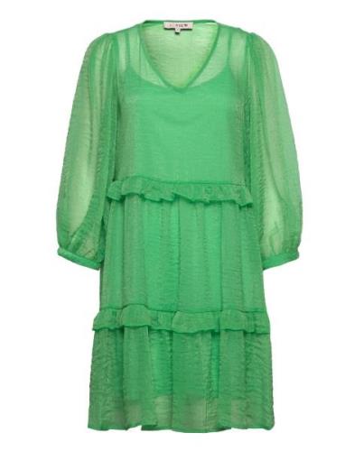 Josephine Dress Kort Klänning Green A-View