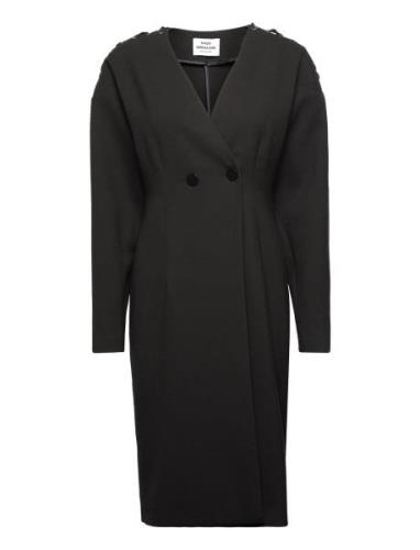 Soft Suiting Pyrmont Dress Kort Klänning Black Mads Nørgaard