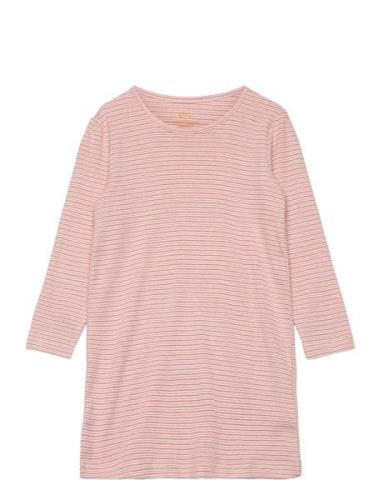 Copenhagen Colors Striped Ls. Nightgown Rosa