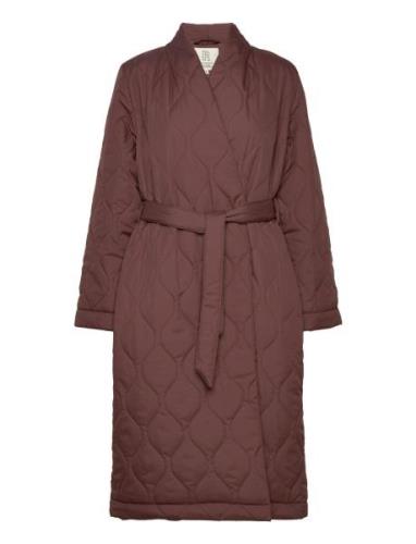 Kimono Jacket Fodrad Rock Burgundy R-Collection