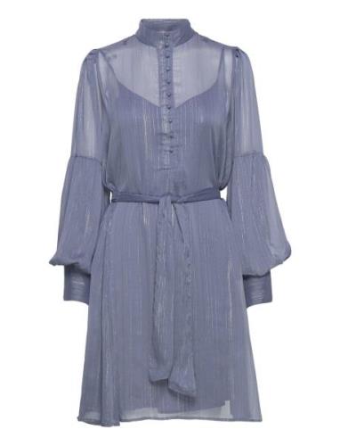 Senna Chanelle Dress Kort Klänning Blue Bruuns Bazaar