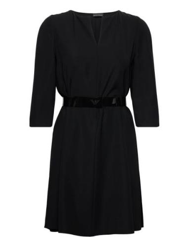 Dress Kort Klänning Black Emporio Armani