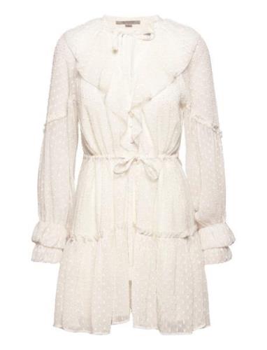 Ava Dress Kort Klänning White AllSaints