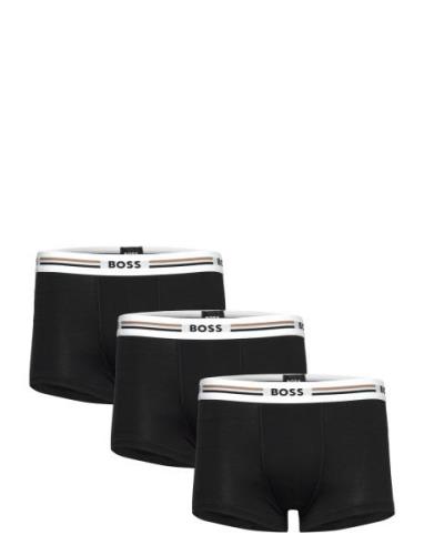 Trunk 3P Revive Boxerkalsonger Black BOSS