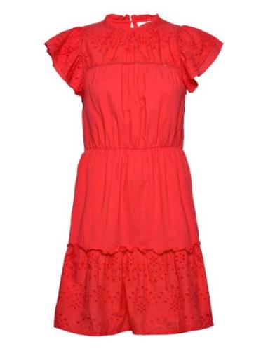 Tillysz Ss Dress Kort Klänning Red Saint Tropez