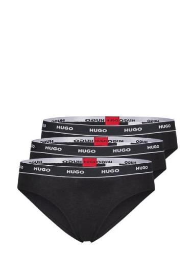 HUGO Triplet Brief Stripe Svart