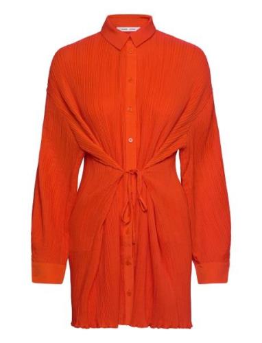 Fridah Shirt Dress 14643 Kort Klänning Orange Samsøe Samsøe