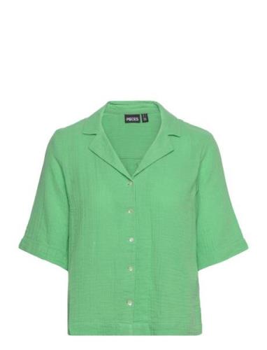 Pcstina 2/4 Shirt Bc Sww Top Green Pieces