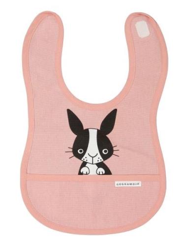 Bib Rabbit Baby & Maternity Care & Hygiene Dry Bibs Pink Geggamoja