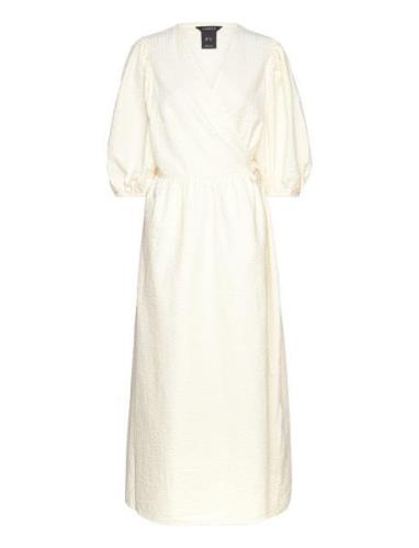 Dress Larisa Maxiklänning Festklänning White Lindex