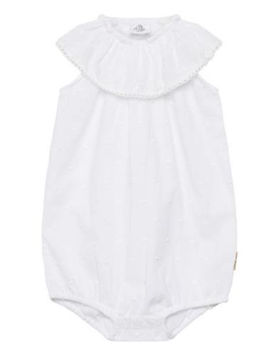 Magnolia Bodysuits Short-sleeved White Hust & Claire