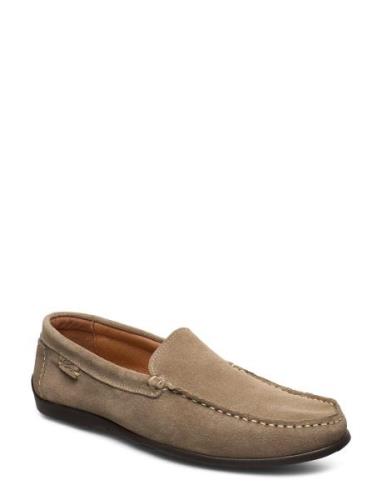 Plain Driving Loafer Sde Marstrand Loafers Låga Skor Brown Marstrand