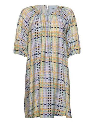 Luretta Short Dress 2 Kort Klänning Multi/patterned Minus