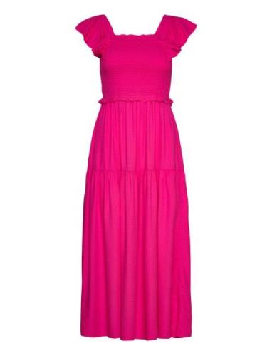 Yascitri Sl Long Dress S. Maxiklänning Festklänning Pink YAS
