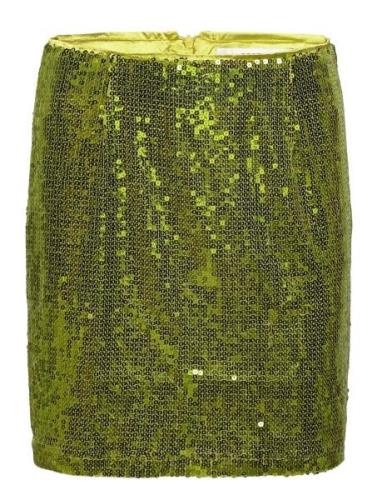 Tullagz Mw Mini Skirt Kort Kjol Green Gestuz