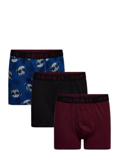 Nkmboxer 3P Aop Night & Underwear Underwear Underpants Multi/patterned...