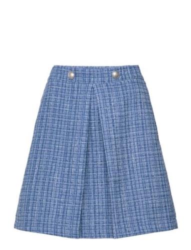 Skirt Kort Kjol Blue Rosemunde