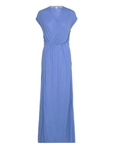 Arezzo Dress Maxiklänning Festklänning Blue Second Female