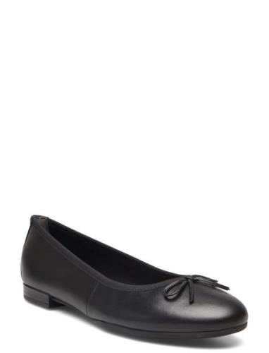 Woms Ballerina Ballerinaskor Ballerinas Black Tamaris