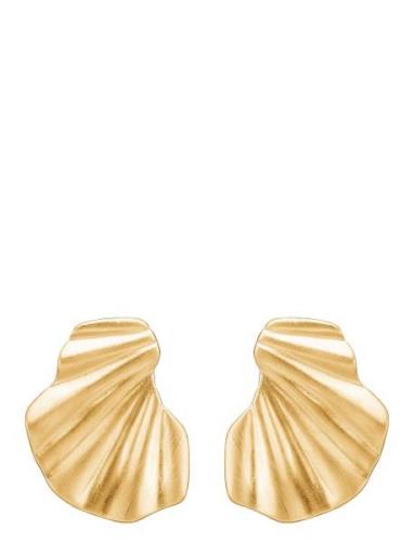 Enamel Copenhagen Wave Earring Guld