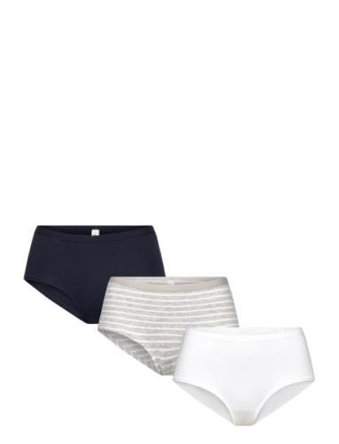 Brief 3 Pack Carin Regular Trosa Brief Tanga Navy Lindex