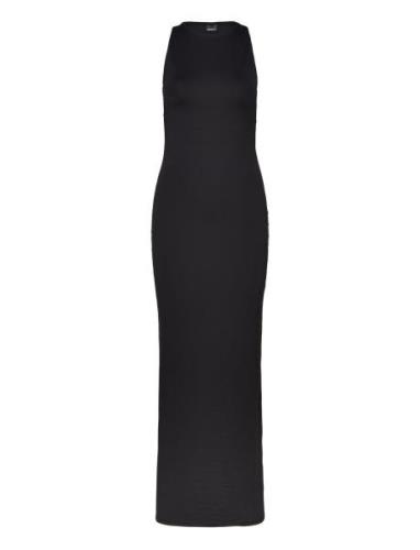 Stretchy Sleeveless Maxi Dress Maxiklänning Festklänning Black Gina Tr...