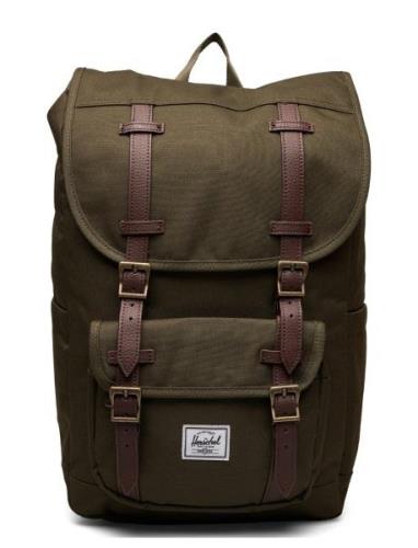 Herschel Herschel Little America Mid Backpack Khaki Green