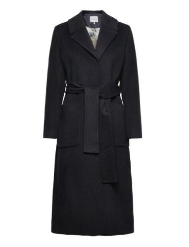 Elegance Outerwear Coats Winter Coats Navy Munthe