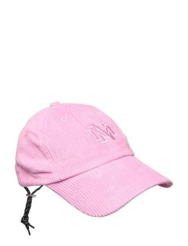 Cordi Chloe Varsity Cap Accessories Headwear Caps Pink Mads Nørgaard