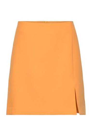 Fqkitte-Skirt Kort Kjol Orange FREE/QUENT
