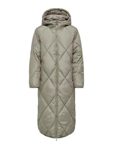 ONLY Onlnewtamara X-Long Quilted Coat Cc Otw Grön