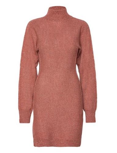 HOLZWEILER Echo Multi Knit Dress Röd