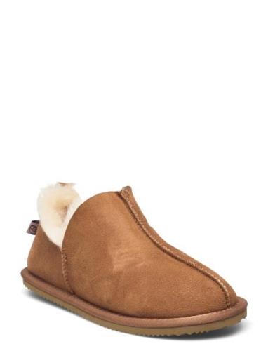 Slippers Slippers Tofflor Brown Rosemunde