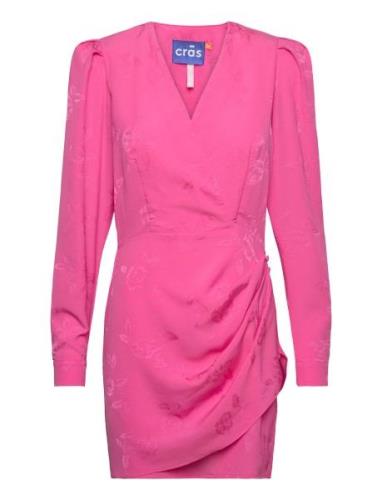 Yvonnecras Dress Kort Klänning Pink Cras